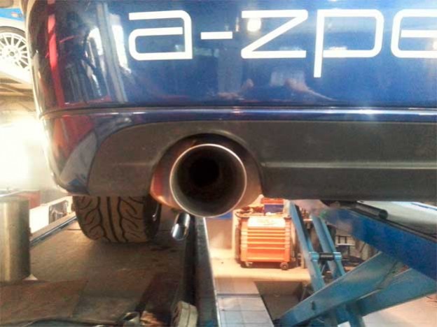 A-Zperformance new exhaust system