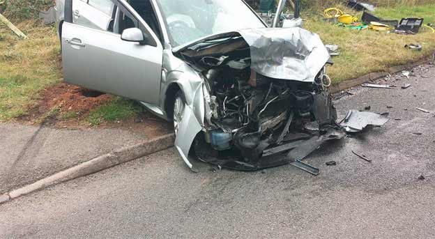 Ford Mondeo who caused the accident