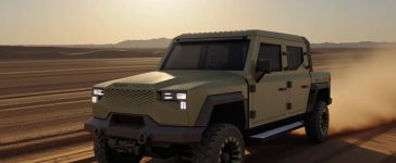 The JMV TerraCharge electric mining pickup will be built at Trollhättan’s former Saab factory, marking a symbolic return to the site’s automotive legacy.