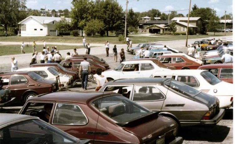 Looking back at the past: 1984 - 2nd SAAB Club Convention in Wisconsin 6 SOC 1984 in New Glarus, Wisconsin.