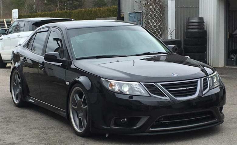 Saab 9-3 Maptun Black Turbo