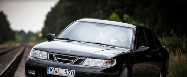 Saab 9-5 from Lithuania