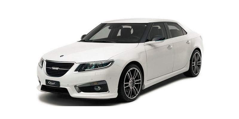 Saab 9-5 NG Aero with Hirsch Performance Bodykit