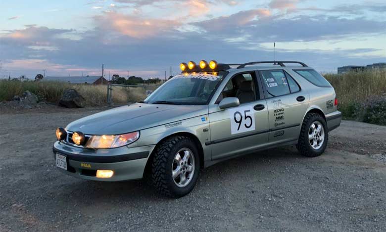 Saab 9-5 rally