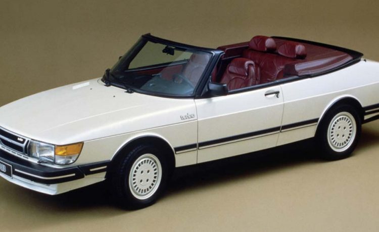 How The Cult Convertible 900 Was Born 8 The ASC "flat nose" prototype of Saab 900 convertible