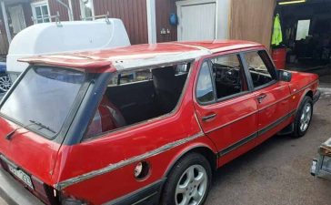 The Unfinished Saab 900 Safari Project, a blend of Swedish ingenuity and classic Ford Granada elements, awaits its next chapter in automotive restoration.