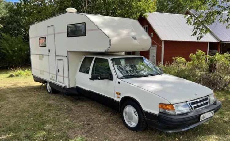 Saab 9000 Toppola camper