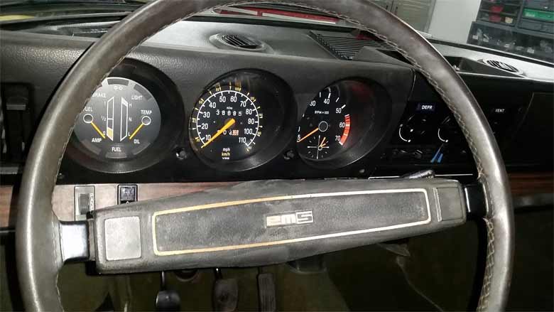 Saab 99 EMS interior