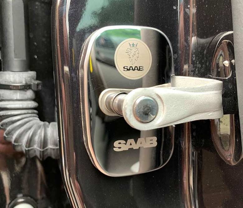 Saab Door Lock Cover Protective Buckle
