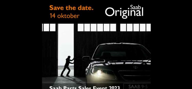 Original Saab Parts Event Sales