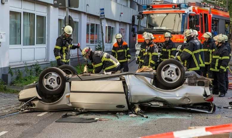 Saab accident