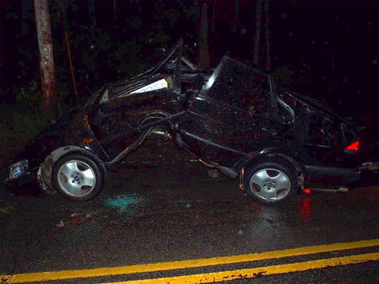 Saab after crash