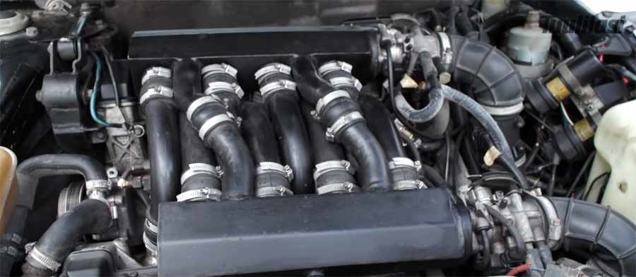 Saab V8 engine = 2x B202