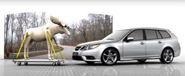 Saab vs Moose Test