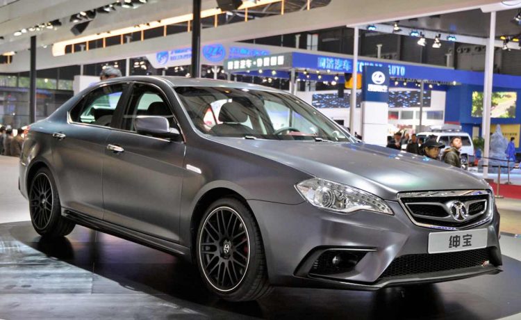 Shenbao D-Series Aero - This was a Chinese Saab 9-5 Aero! 8 Shenbao D-Series Aero