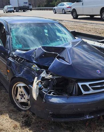 Saab's Solid Construction Proven: Passenger End Shattered, but Cabin Intact After Horrific Crash
