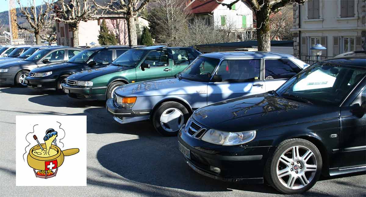 Saab Swiss Fondue Meeting: A Convivial Gathering of Saab Enthusiasts in the Jura Vaudois