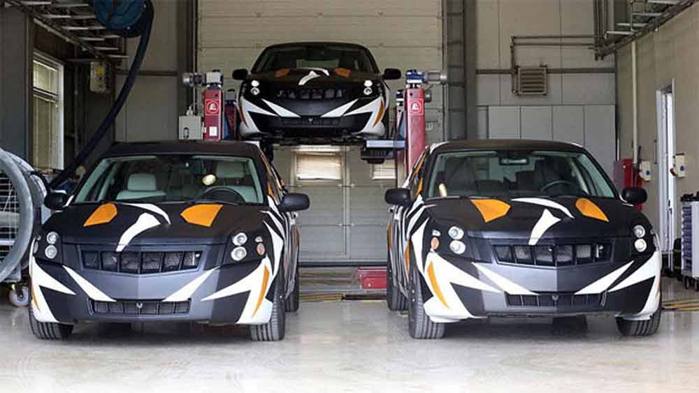 Demo NEVS cars based on the Phoenix 1.0 and 1.1 platforms delivered to Turkey for the development of their national car