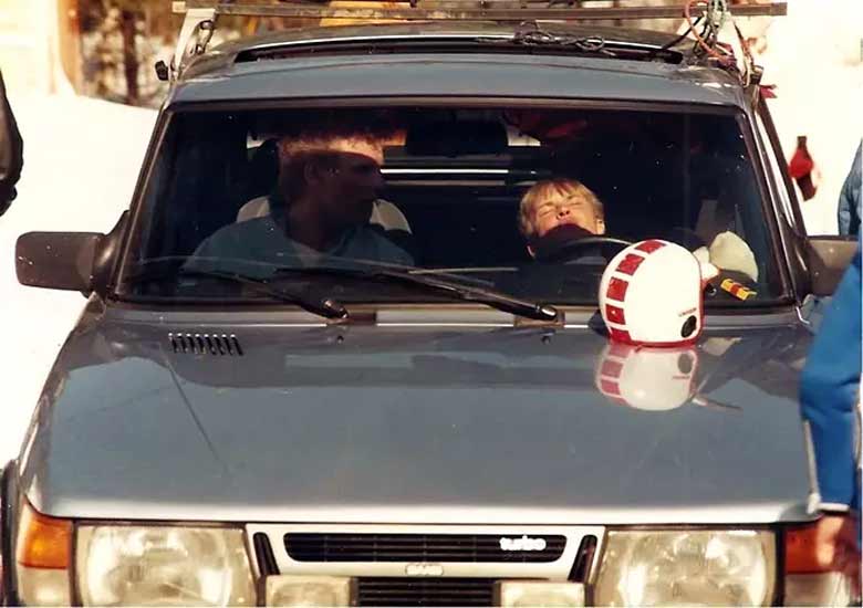 In Memoriam: Matti Nykänen - The Flying Finn 3 Nikenen and his Saab 900 Turbo