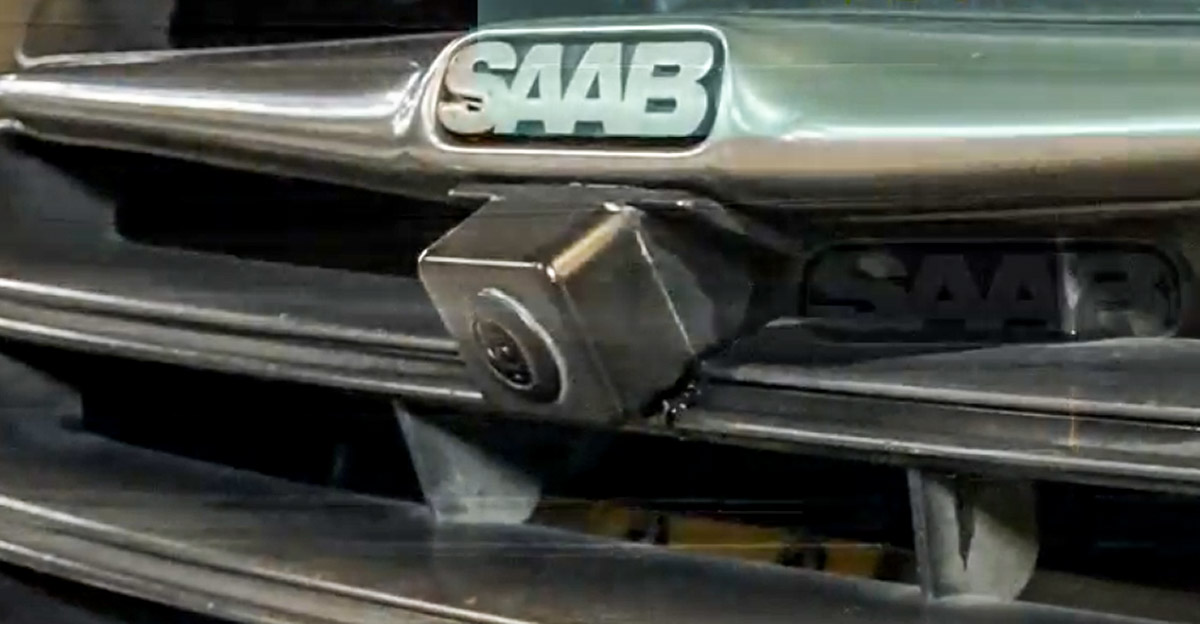 Saab 9-3 360 degree panoramic view car camera