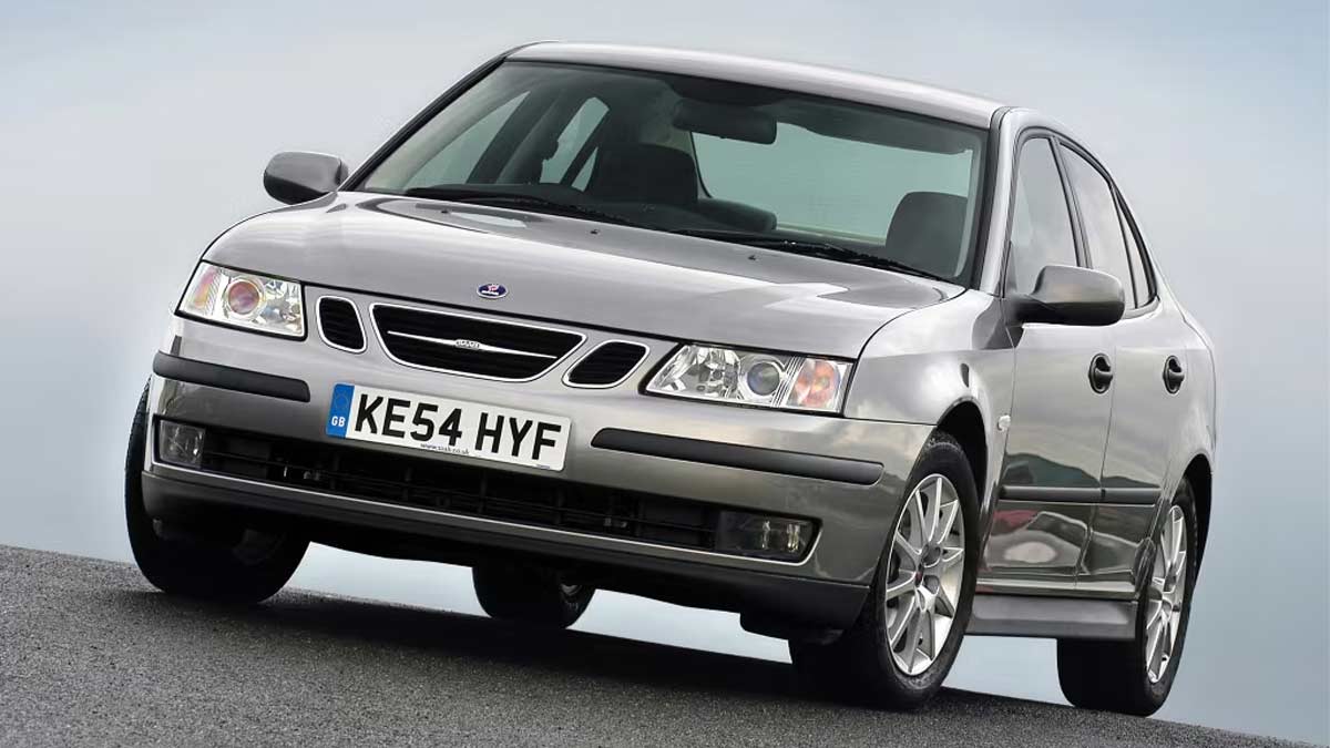 A well-preserved Saab 9-3 Sport Sedan from the early GM-era (2003–2006), known for its sharp handling and turbocharged efficiency—still a smart used buy with proper maintenance.