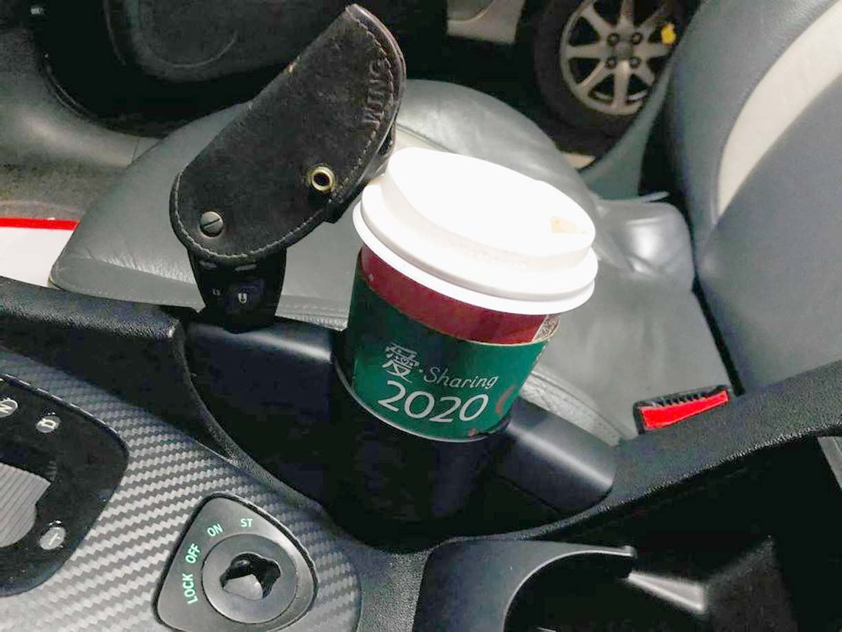 Saab 9-3 The New Cup Holder for Smart Slot