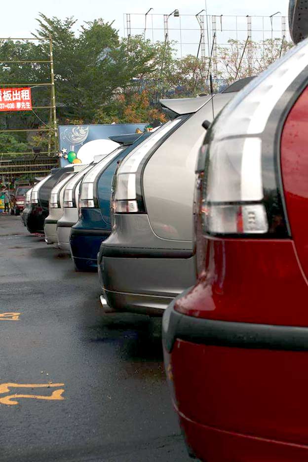 Saab 9-3 Sportcombis from Taiwan