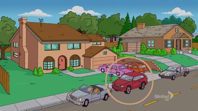 Saab 9-3x Concept in The Simpsons