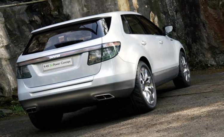 What were Saab's plans 10 years ago 6 Saab 9-4X BioPower Concept '2008