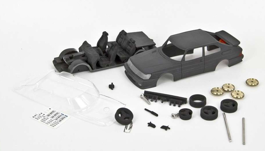 SAAB 900 TURBO 16 RBM PERFORMANCE MODEL 1/43 (RESIN KIT)