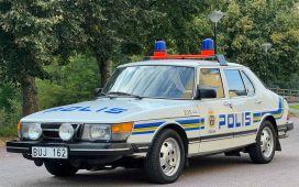 Saab 900 GLi Polis: A Timeless Icon of Law Enforcement Heritage