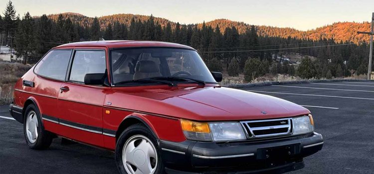 1992 Saab 900 Turbo in Talladega Red: A Vintage Masterpiece of Swedish Engineering and Design