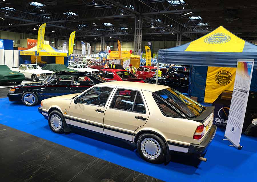 Saab 9000 Turbo-16 at NEC Classic Motor Show 2025