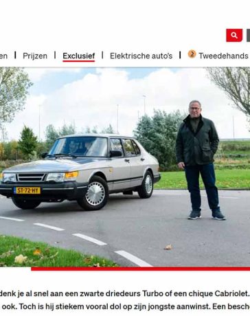 Erik Meijer's Saab 900i: A Classic Car with a Unique Story and Vibrant Interior