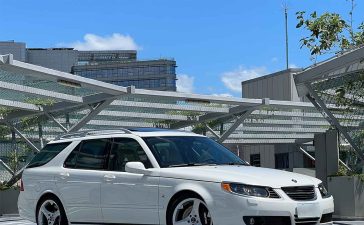 How SAC Taiwan Turned a Worn Saab 9-5 Aero Wagon Into a 345-HP Masterpiece 3 From Nordic Blue to White Precision – Mr. Ko’s Restored Saab 9-5 Aero Wagon