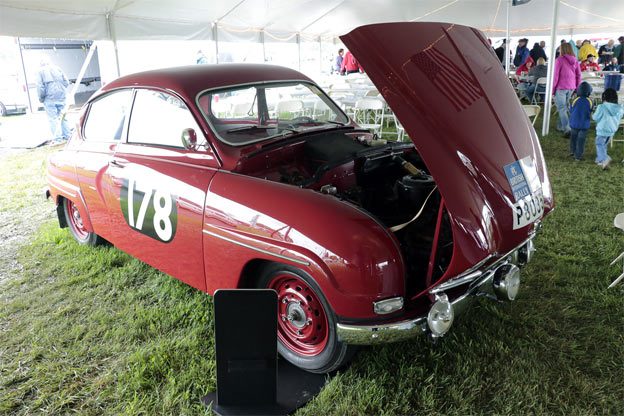 The 1960 RAC winning two-stroke 96, as driven by the late Erik Carlsson