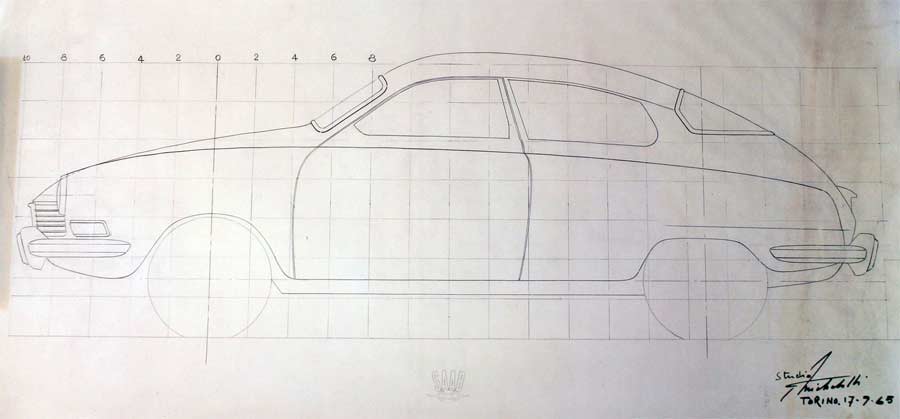 Saab 96 Sketch