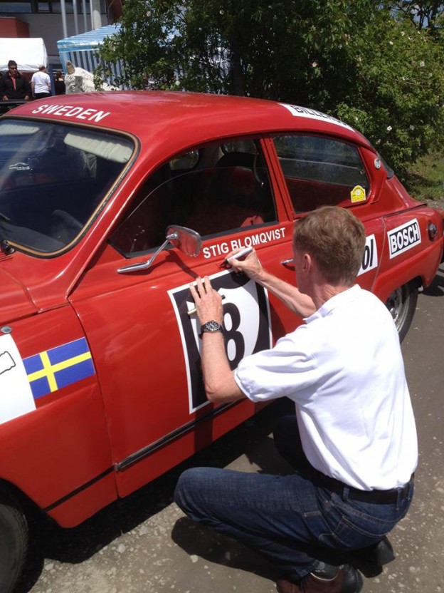 Saabs in Carbage Run Rally 3 saab 96