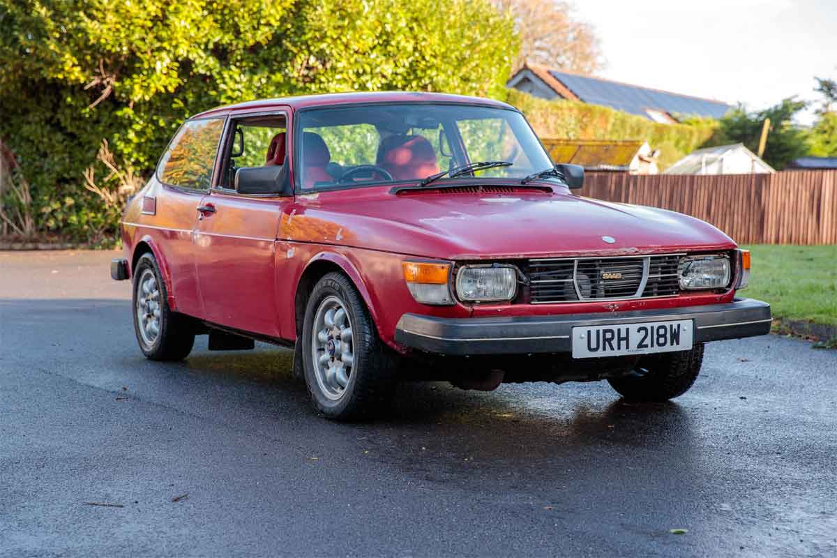 1981 Saab 99 Turbo Two Door in Red: A Collector's Classic at the Upcoming Auction