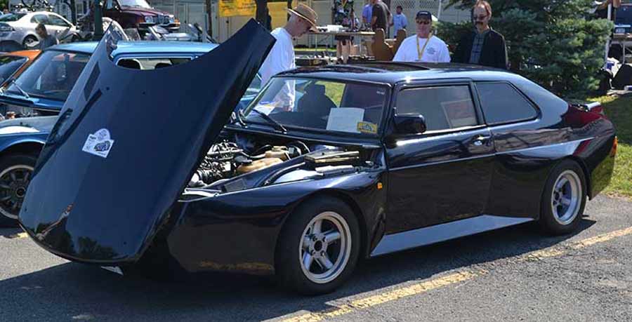 Saab 9900 at the 2013 SAAB Owners Convention.