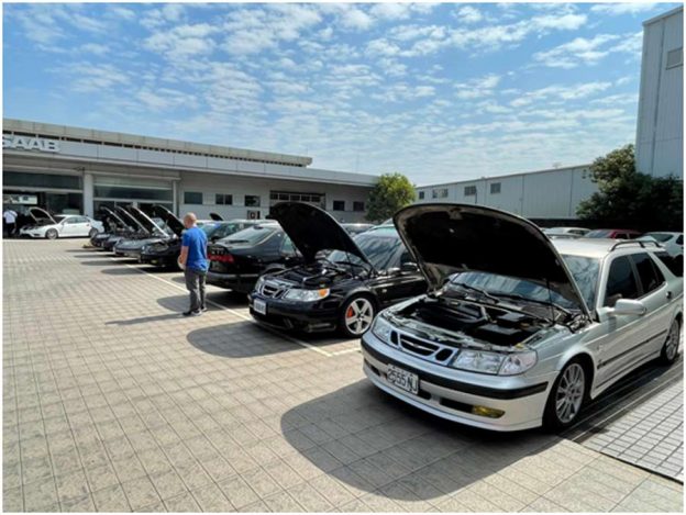 The Gathering of the Taiwanese Saab 95 Club 7 saab club Saab 95 Meeting in Taiwan