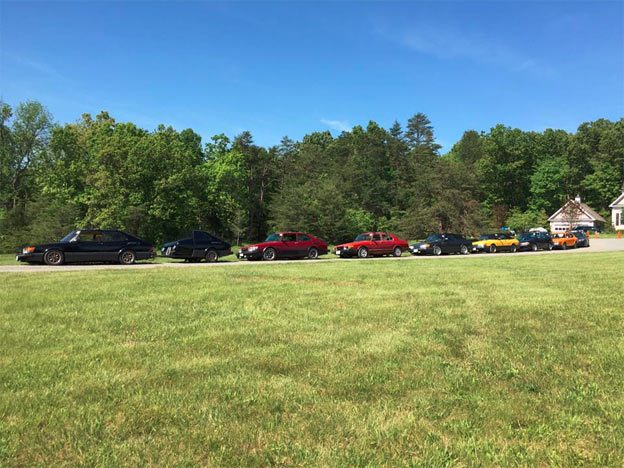  This is not a convoy. Is is just the driveway.