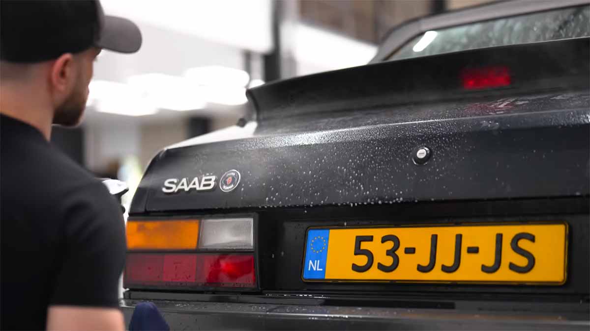 Bringing Back The Shine: A Timeless Saab 900 Turbo Convertible Restored In Stunning Detail