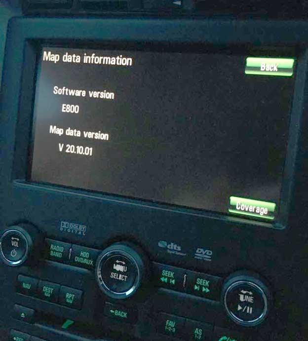 Saab 9-5 NG-E800 firmware update