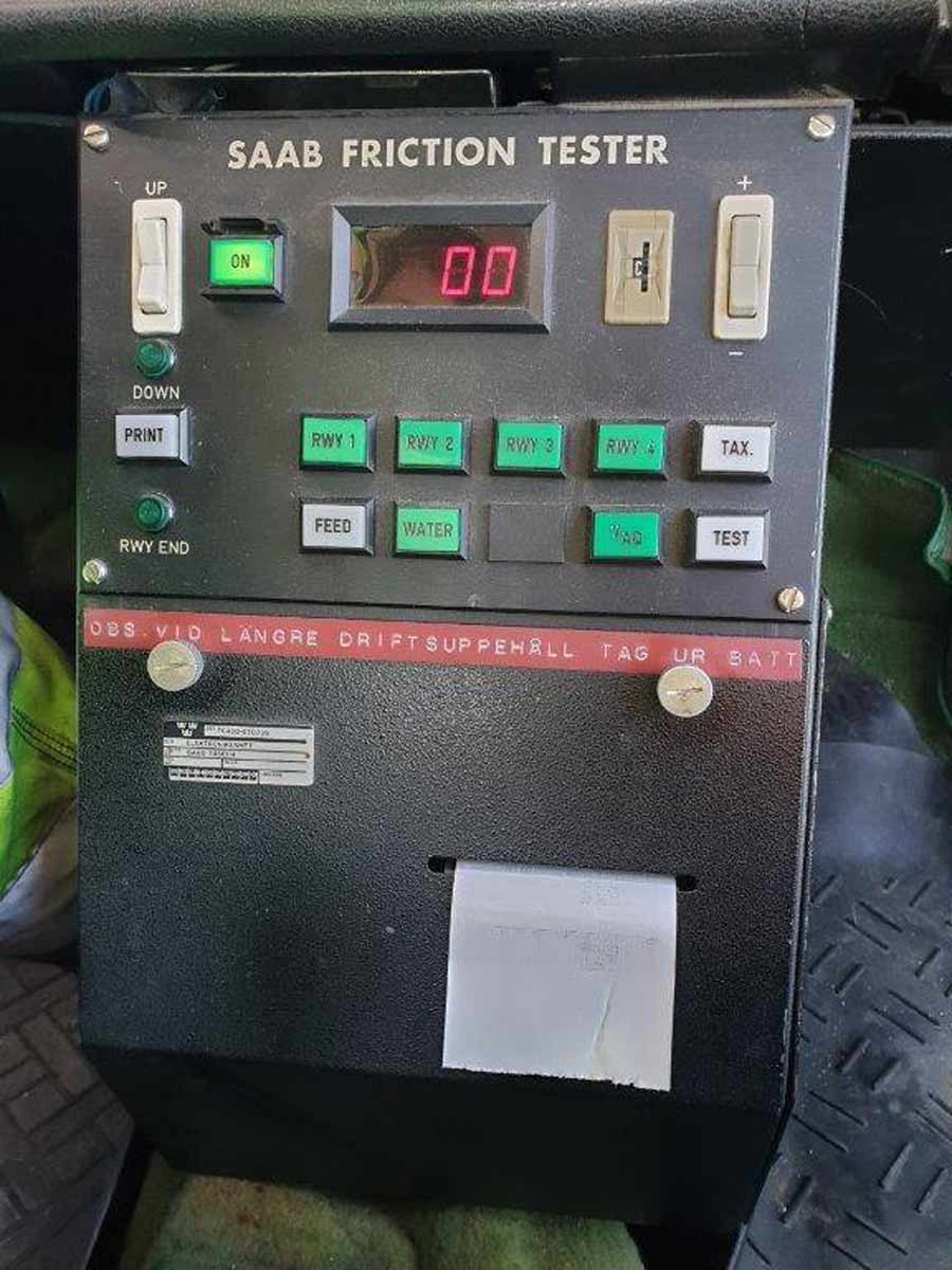 SFT#13 - From the First Production Batch of Saab Friction Testers 2 Saab Friction Tester