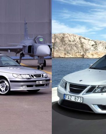 Saab 9-3 And 9-5 Aero SportCombis Through Today’s Lens