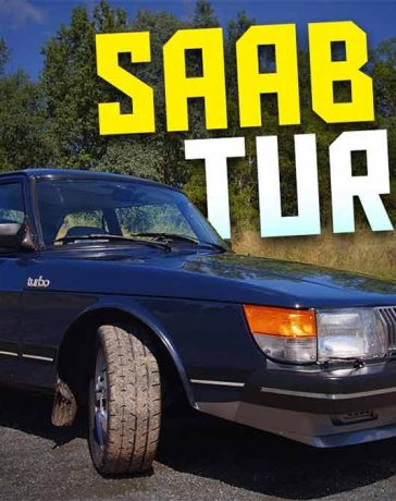 Saab 900 Turbo, purpose made: curved screen, deep bumper, and wrap-over hood solve cooling, crash, and service—not fashion—and APC keeps the boost honest when the road opens.