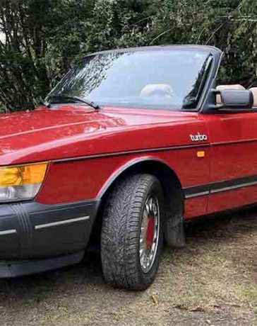 One-Family-Owned 1989 Saab 900 Turbo Convertible