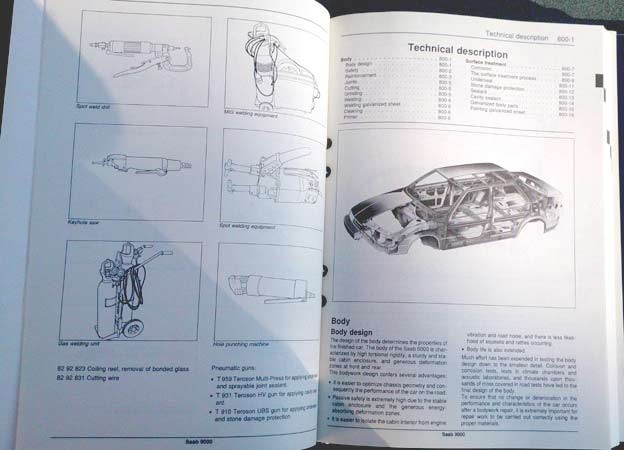Workshop Manuals For Saab 9000 In English