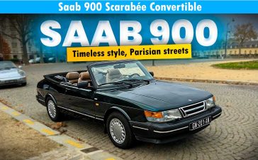 A Parisian daily driver, a design icon, and a symbol of Saab’s enduring engineering.